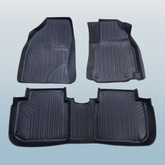 Toyota Corolla TPE Floor Mat Black 3 Pcs - Model 2014-2021